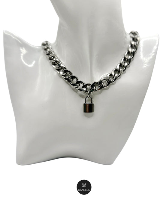 Luna Chain necklace - Kanella Leather