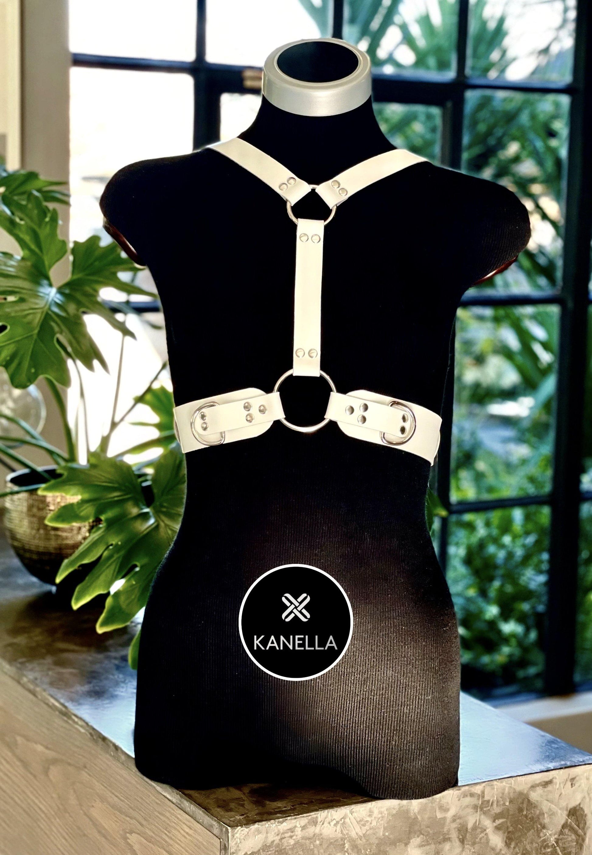 Allegra Full Body Harness - Kanella Leather
