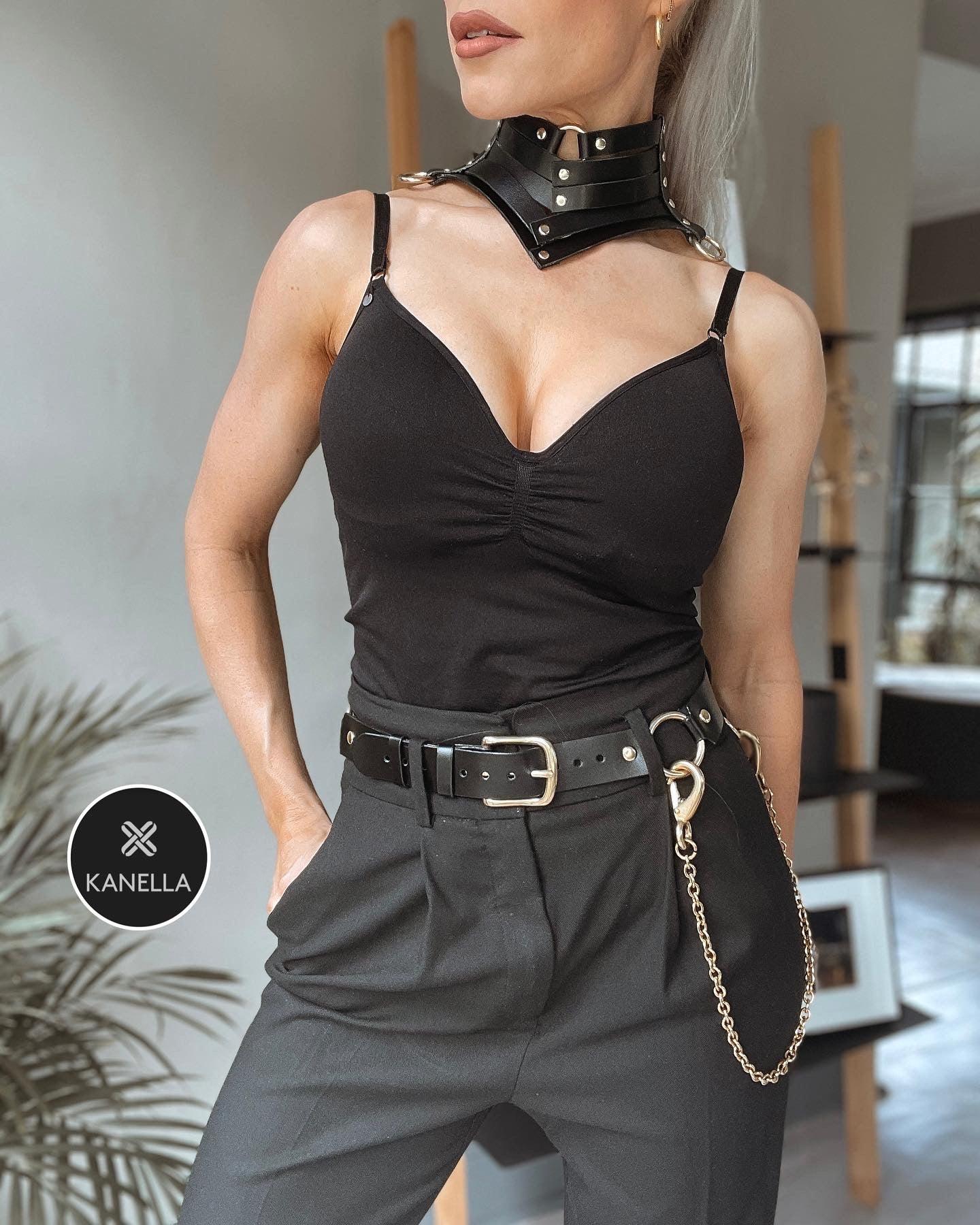 Dianthe Waist Belt - Kanella Leather